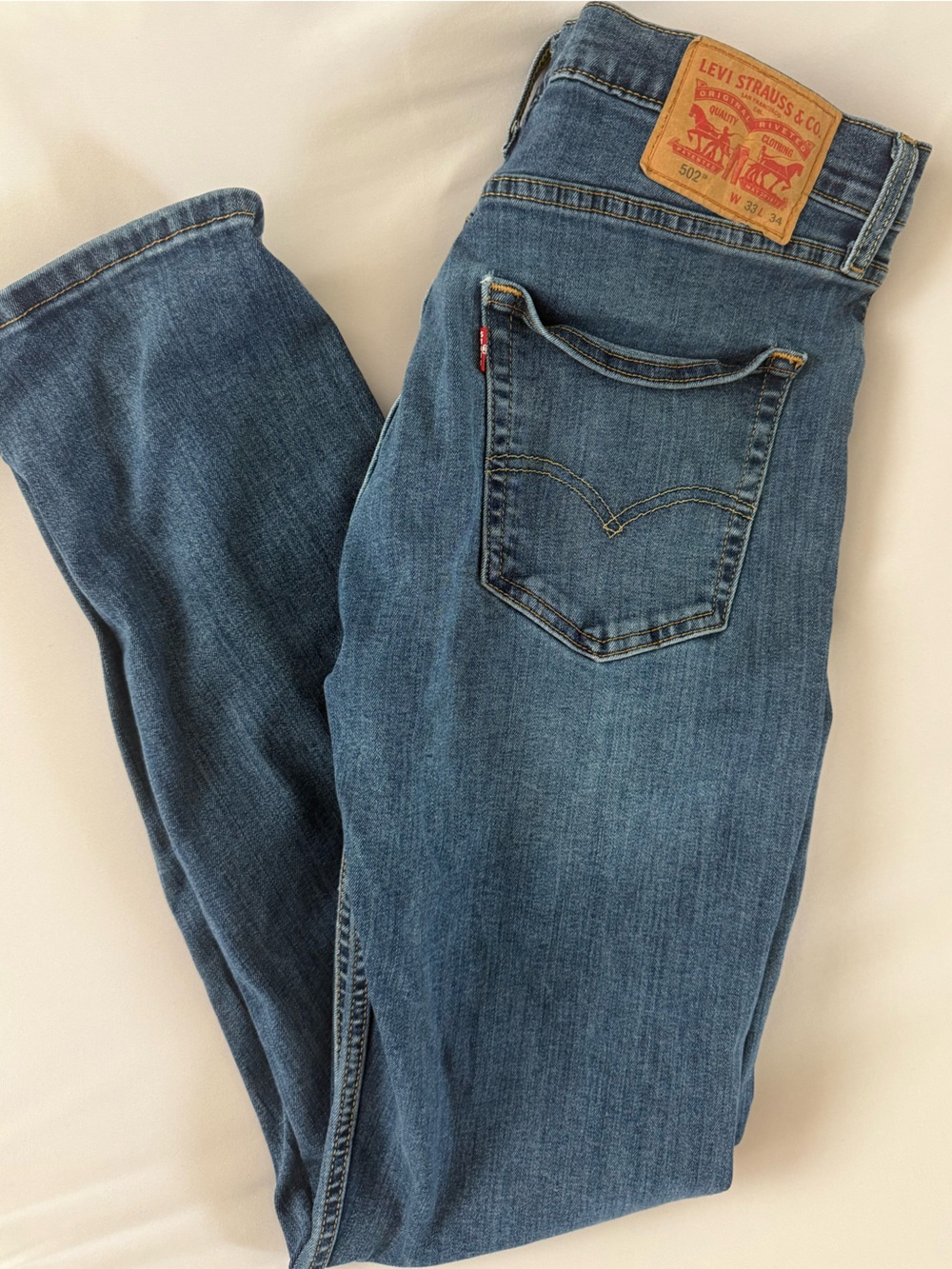 Levi's Men's Medium Blue Straight Jeans